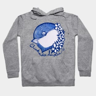 Chickadee Dee Dee Dee Bird Call Hoodie